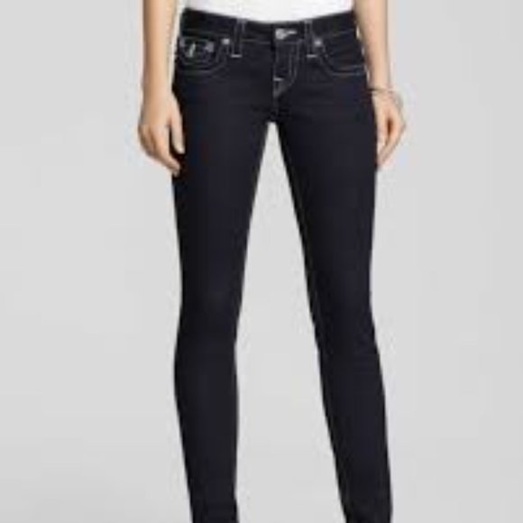 True Religion Skinny Jeans, USA Made, Style: WAK599NB3, 27x33, EUC, $279 MSRP - Picture 2 of 13
